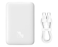 Baseus Magnetic Mini 10000mAh USB-C 20W MagSafe (biały) - 1267983 - zdjęcie 5